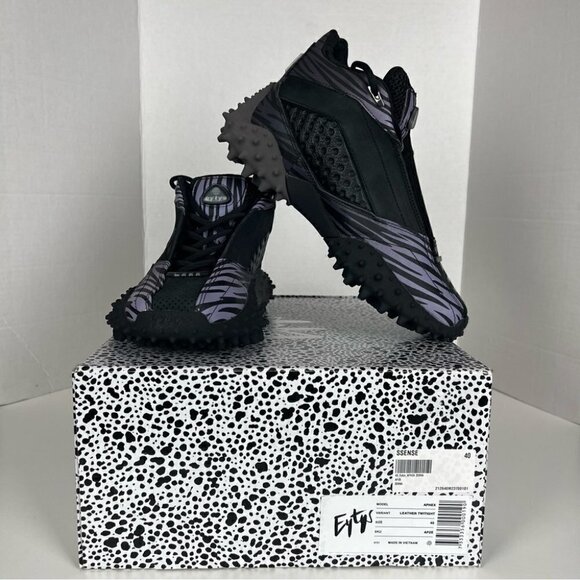 Nib - Eytys, Unisex, Black & Purple Aphex Sneakers. Size: 9 Women / 7.5 Men. - Picture 2 of 14